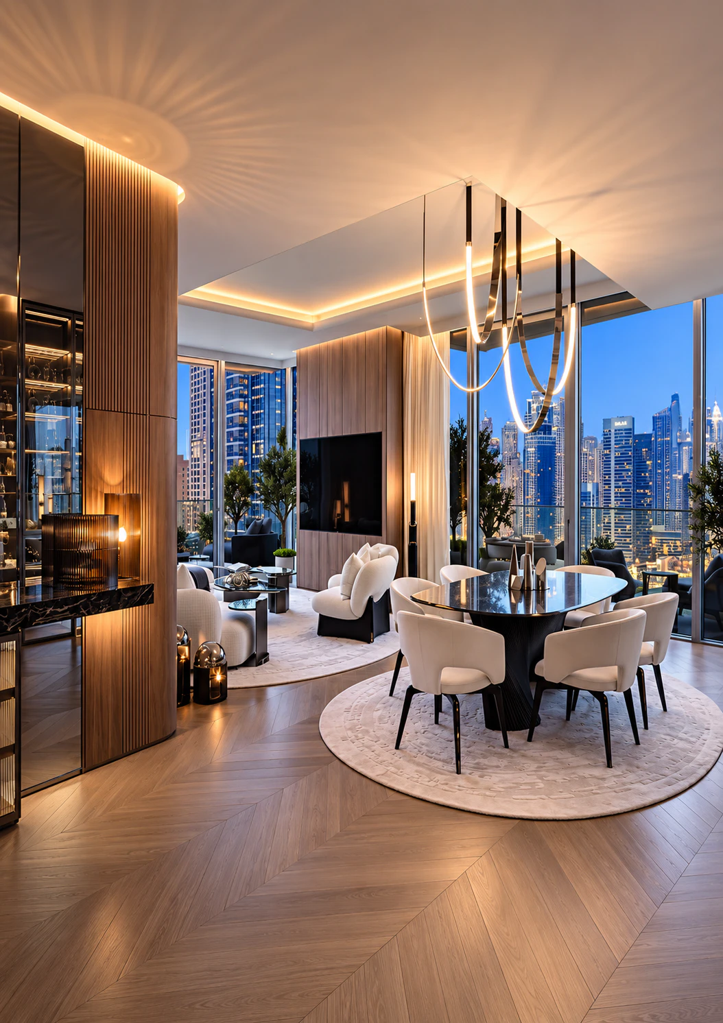 Modern Luxury Apartment Interior Design & Fit-Out by Antonovich Group