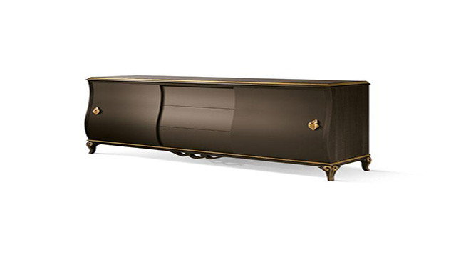 2 sliding doors and 3 drawers sideboard