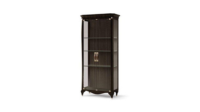 hinged doors display cabinet