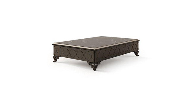 drawers rectangular coffee table
