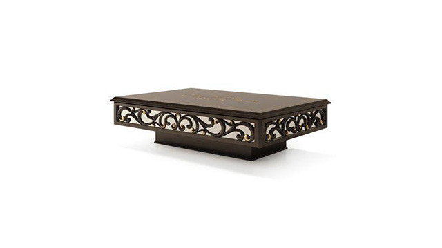 2 drawers rectangular coffee table