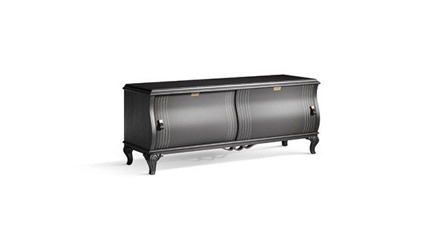 Elegant design Sliding doors TV cabinet