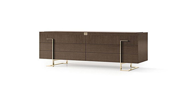Luxury drawers with metal legs