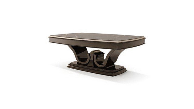 Barrel coffee table