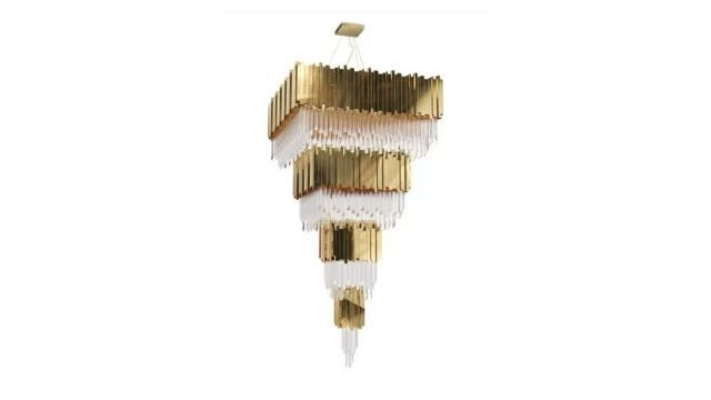 Extravagant and modern chandelier