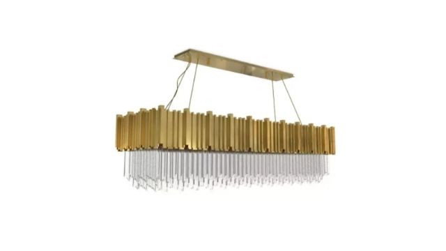 Glamorous and extravagant chandelier