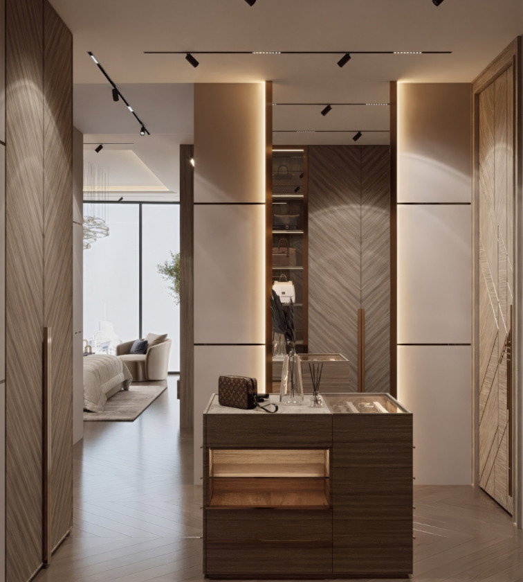 Classic Design Console with Mirror