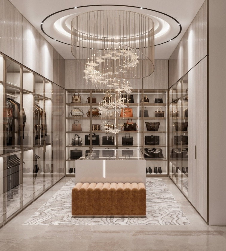 Elegant 3 Doors Wardrobe