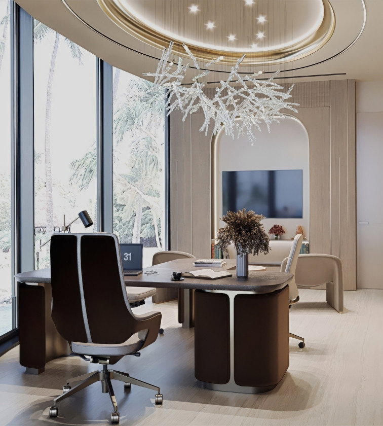 Elegant Office Table Set