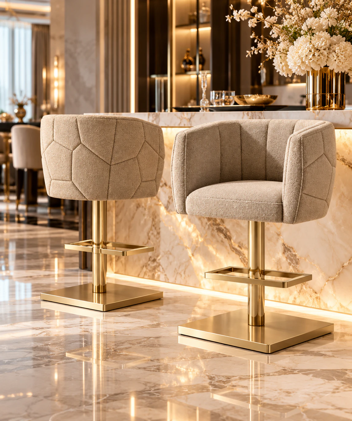 Luxury Design Bar Stool
