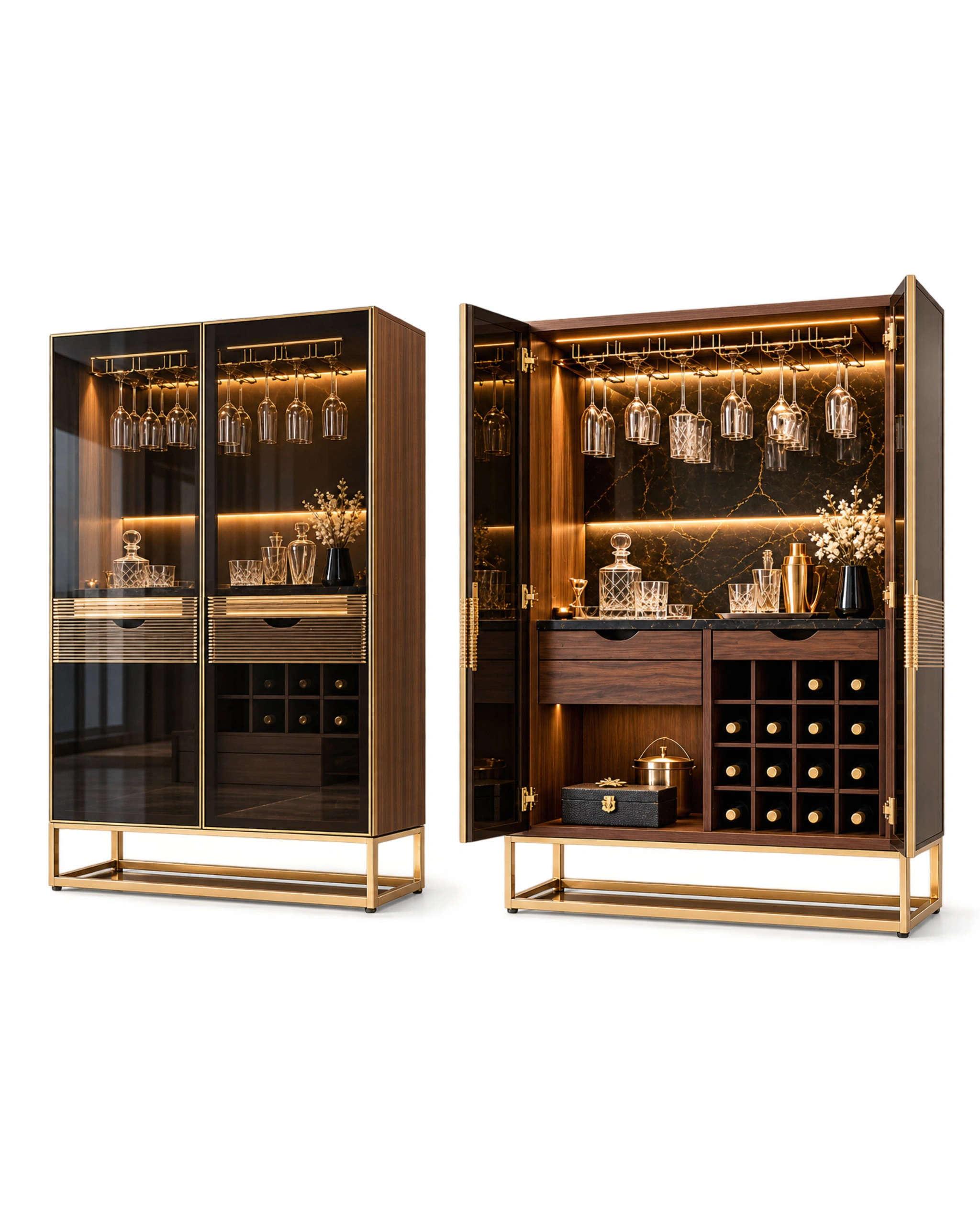 Luxury Design  Bar Cabinet