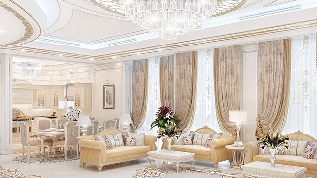 تصميم داخلي أبوظبي: منازل فاخرة ومريحة
