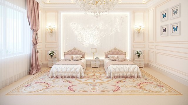 أفكار ملهمة لتصميم غرفة نوم بنات مثالية