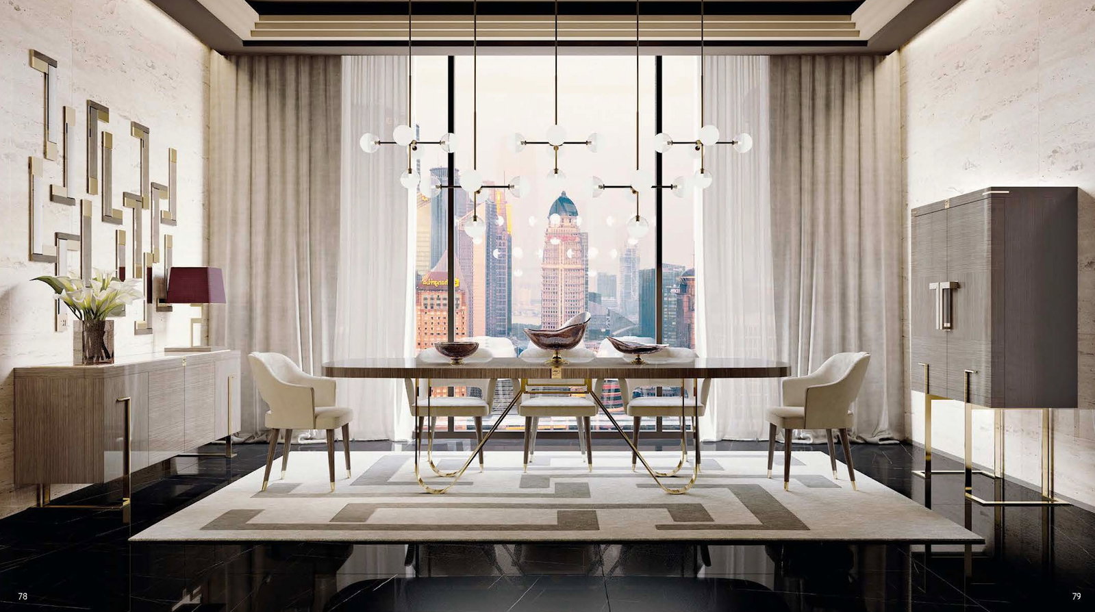 Luxury dining room furniture inspiration