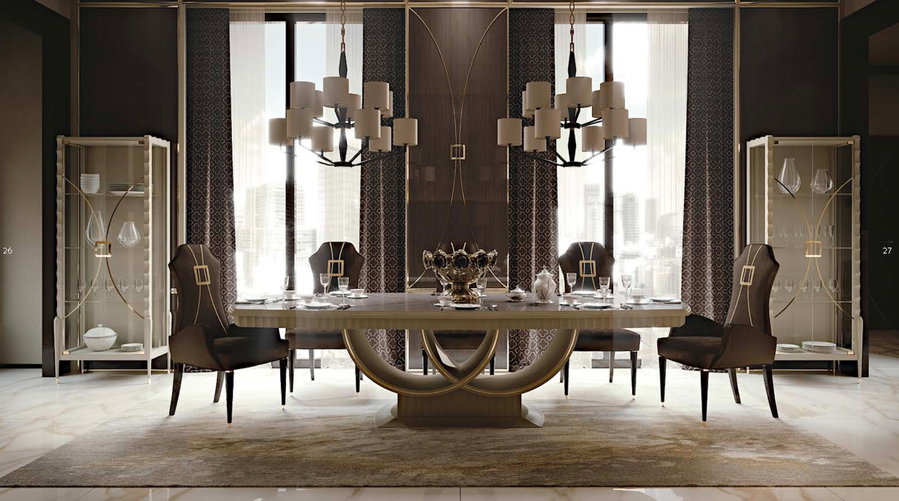 Luxury dining room furniture inspiration 8