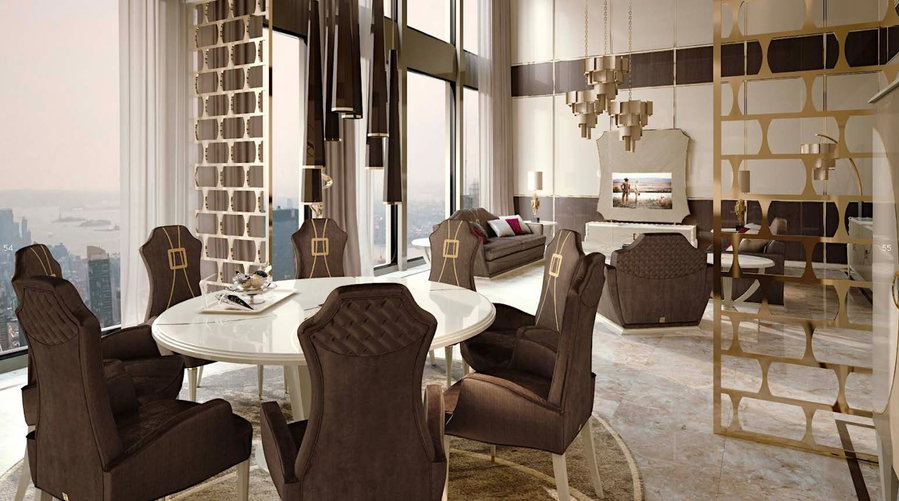 Luxury dining room furniture inspiration 9
