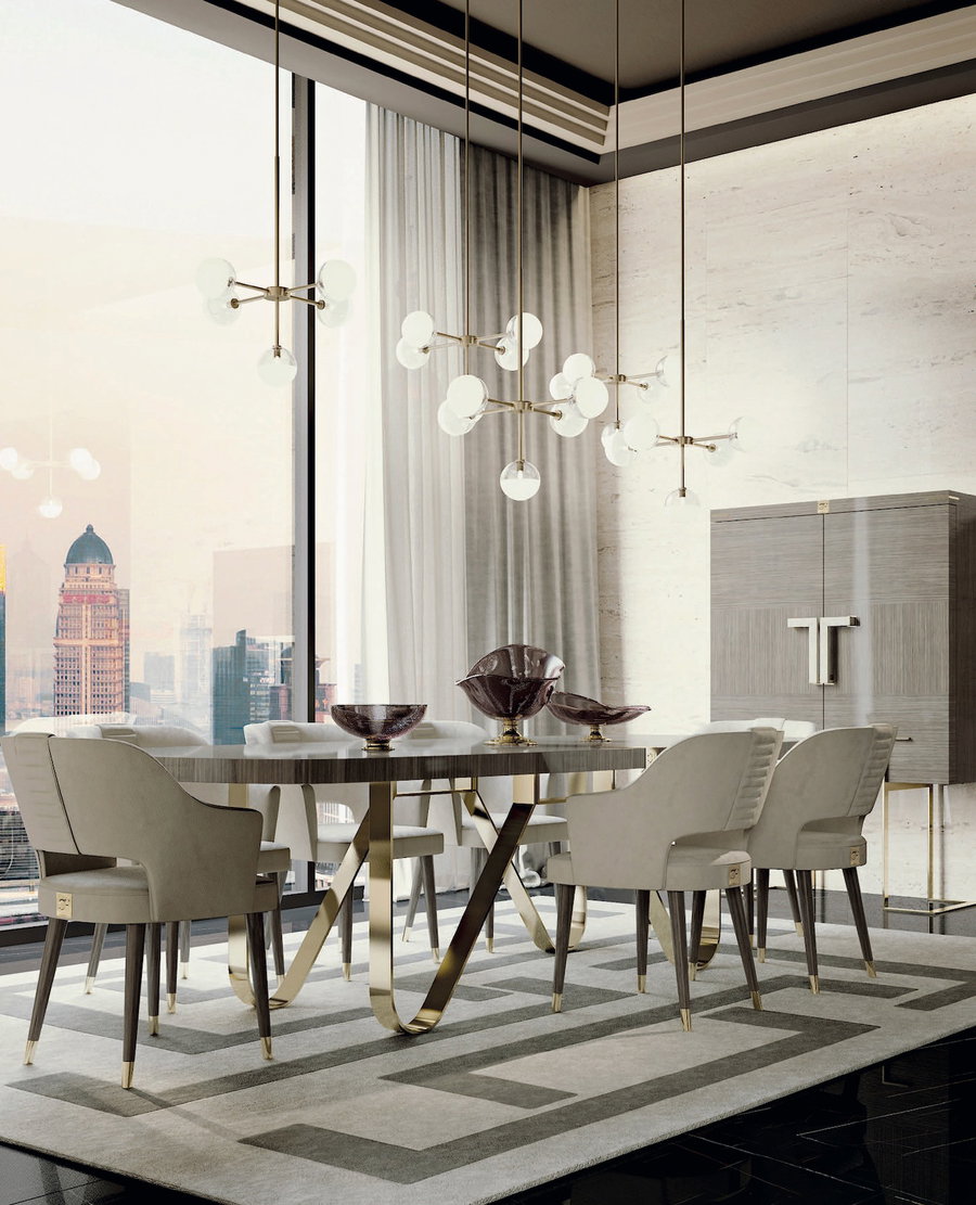 Luxury dining room furniture inspiration 10