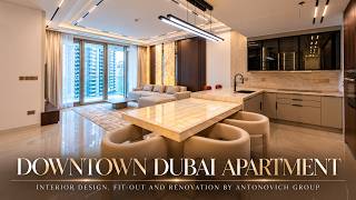 DOWNTOWN DUBAI APARTMENT | MODERN LUXURY, THOUGHTFULLY EXECUTED & Furnishing by ANTONOVICH Group