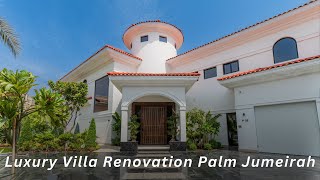 Luxury Villa Renovation in Palm Jumeirah & Furnishing by ANTONOVICH Group