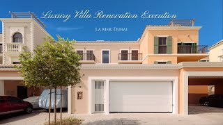 La Mer Villa Renovation Design & Execution | Antonovich Group | Luxury Villa Makeover Dubai & Furnishing by ANTONOVICH Group